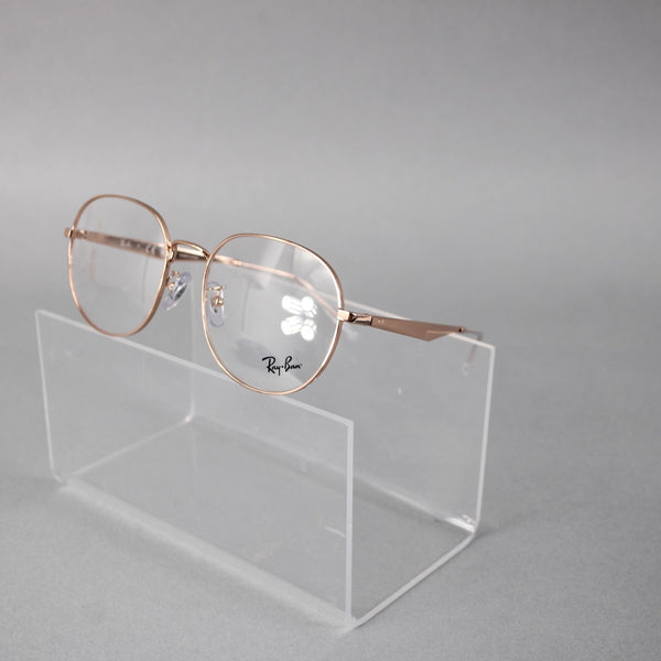 Ray Ban Frames RB 6517D 3094 55 19 145 Goldtone W/ Case Frames
