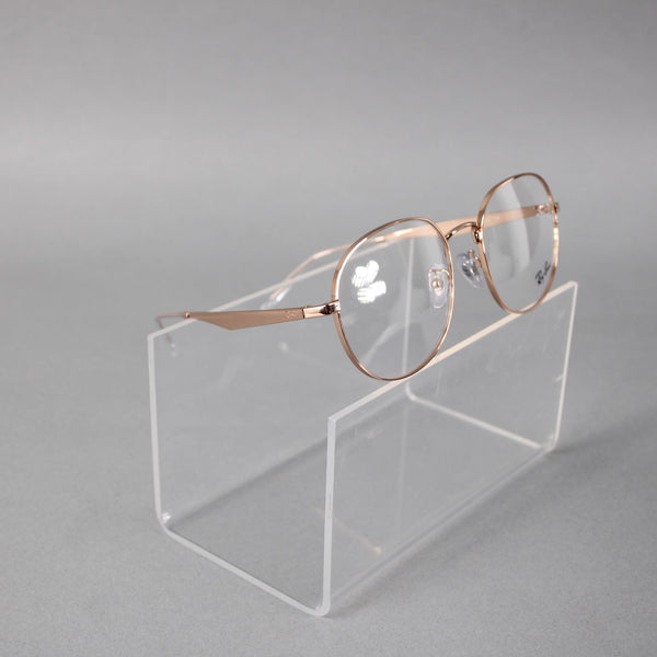 Ray Ban Frames RB 6517D 3094 55 19 145 Goldtone W/ Case Frames