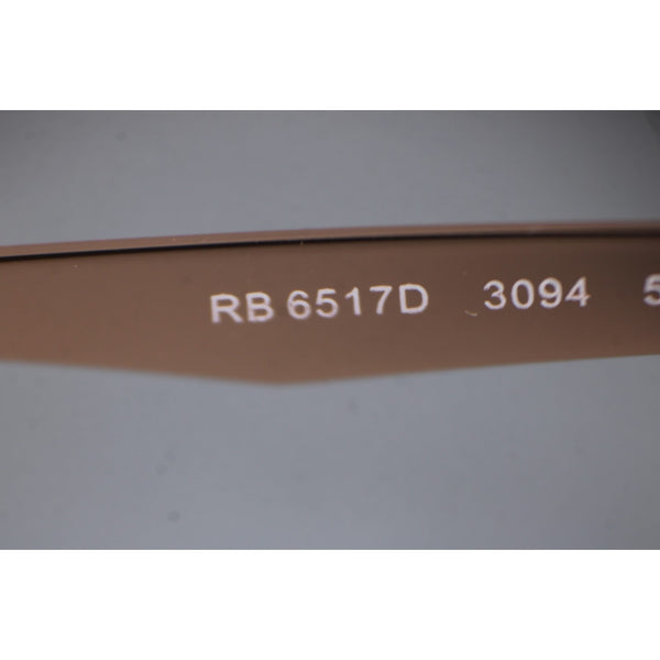 Ray Ban Frames RB 6517D 3094 55 19 145 Goldtone W/ Case Frames