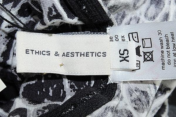 Underprotection NEW $55 XS Black Gray Cream Selma Hipster Viscose Blend Panty