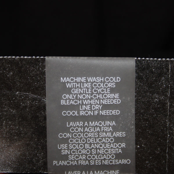 Calvin Klein Pant NEW $90 Sz XL x 30 Black Pockets Elastic Waist Viscose Pant