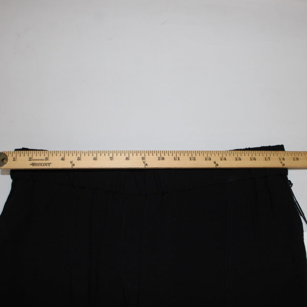 Calvin Klein Pant NEW $90 Sz XL x 30 Black Pockets Elastic Waist Viscose Pant