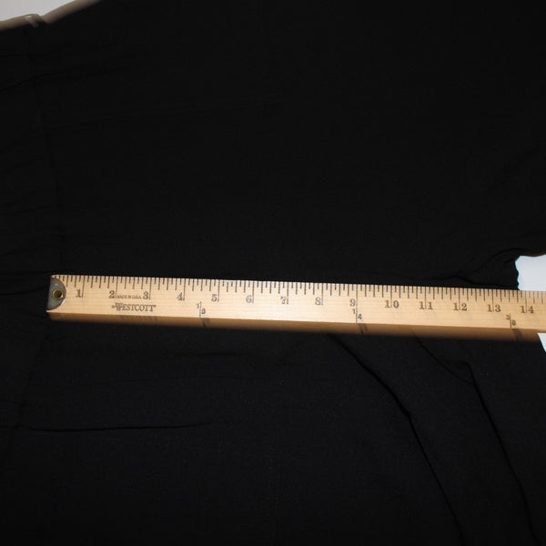 Calvin Klein Pant NEW $90 Sz XL x 30 Black Pockets Elastic Waist Viscose Pant