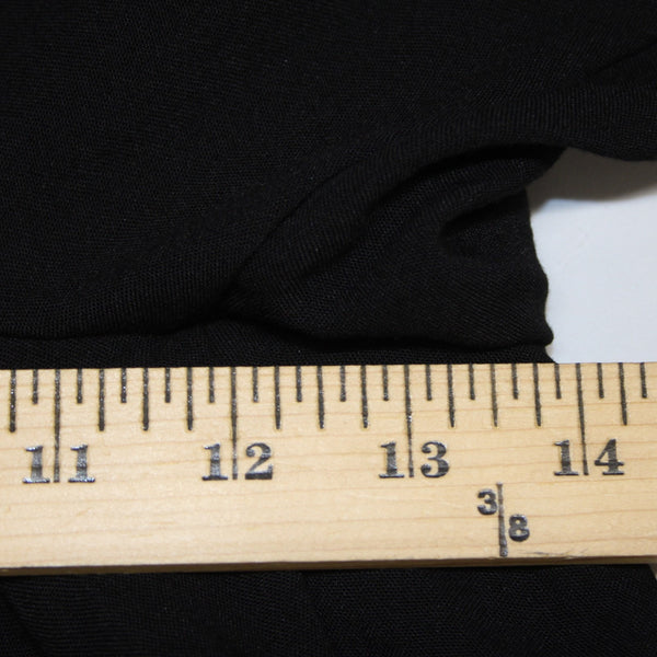 Calvin Klein Pant NEW $90 Sz XL x 30 Black Pockets Elastic Waist Viscose Pant