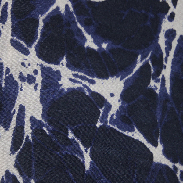 Michael Kors Dress Sz M Black Navy Blue White Belted Not Lined 100% Silk Dress