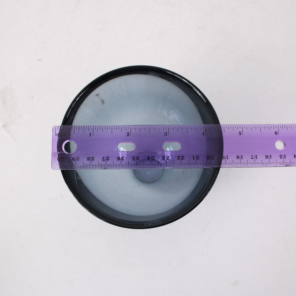 Orrenfors Sweden Glass Bowl Pastillo Blue High Quality Crystal 4" Bowl