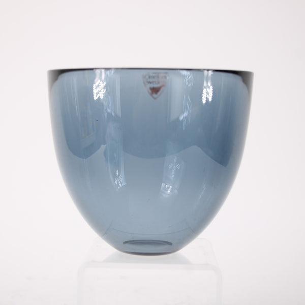 Orrenfors Sweden Glass Bowl Pastillo Blue High Quality Crystal 4" Bowl