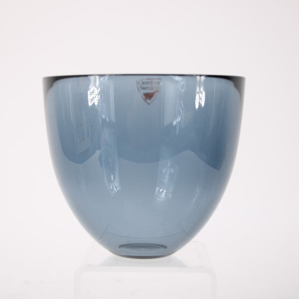 Orrenfors Sweden Glass Bowl Pastillo Blue High Quality Crystal 4" Bowl