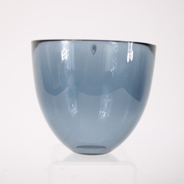 Orrenfors Sweden Glass Bowl Pastillo Blue High Quality Crystal 4" Bowl
