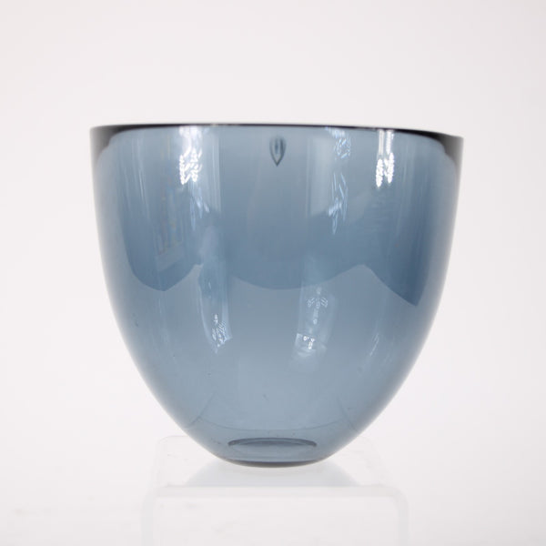 Orrenfors Sweden Glass Bowl Pastillo Blue High Quality Crystal 4" Bowl