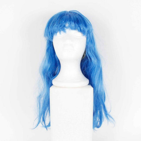 Forum Novelties NEW Adult Blue Long Wig with Bangs 282T
